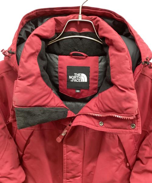 THE NORTH FACE（ザ ノース フェイス）THE NORTH FACE (ザ ノース フェイス) ハイベント ダウンジャケット レッド サイズ:100の古着・服飾アイテム