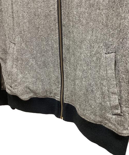 FRED PERRY（フレッドペリー）FRED PERRY (フレッドペリー) トラックジャケット ブラック×グレー サイズ:Mの古着・服飾アイテム