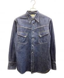 WAREHOUSE（ウエアハウス）の古着「デニムシャツ」｜インディゴ