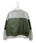 Re:room (リルーム) SWITCHING TWILL SWEAT TRAINER カーキ×グレー サイズ:S-M：5000円