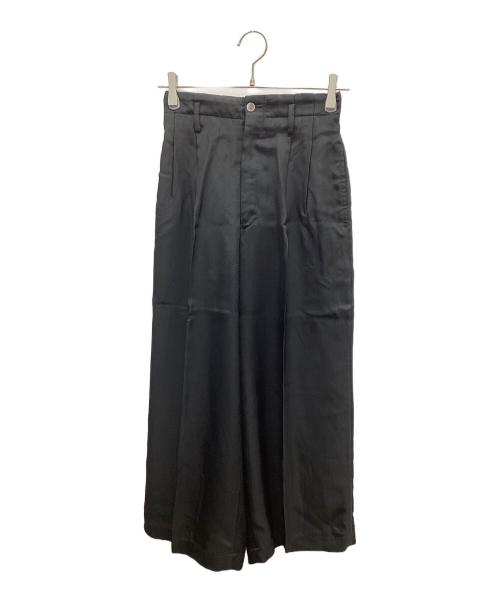 tricot COMME des GARCONS（トリココムデギャルソン）tricot COMME des GARCONS (トリココムデギャルソン) ワイドパンツ ブラック サイズ:Sの古着・服飾アイテム