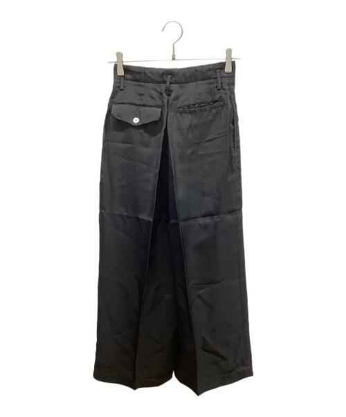 tricot COMME des GARCONS（トリココムデギャルソン）tricot COMME des GARCONS (トリココムデギャルソン) ワイドパンツ ブラック サイズ:Sの古着・服飾アイテム