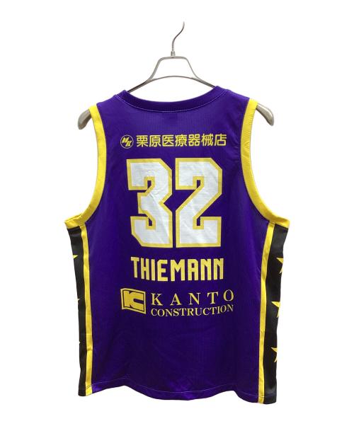 UNDER ARMOUR（アンダーアーマー）UNDER ARMOUR (アンダーアーマー) バスケットボールユニフォーム パープル サイズ:Lの古着・服飾アイテム