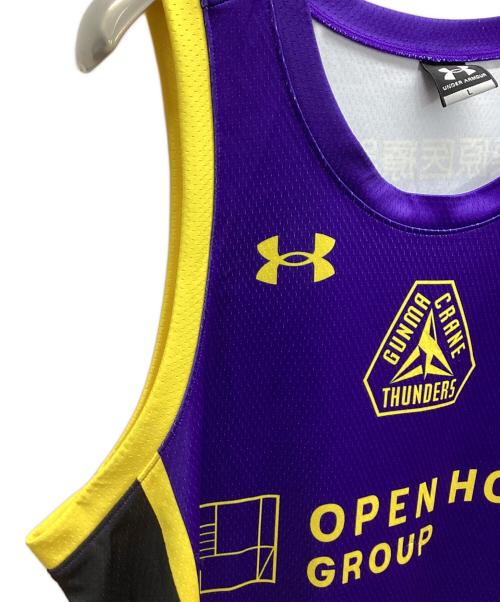 UNDER ARMOUR（アンダーアーマー）UNDER ARMOUR (アンダーアーマー) バスケットボールユニフォーム パープル サイズ:Lの古着・服飾アイテム