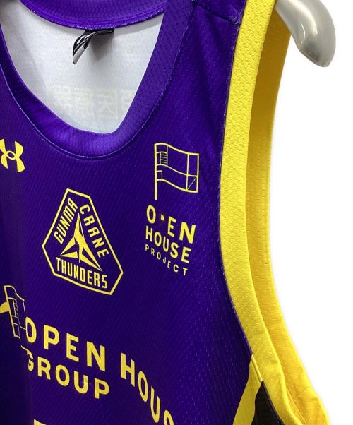 UNDER ARMOUR（アンダーアーマー）UNDER ARMOUR (アンダーアーマー) バスケットボールユニフォーム パープル サイズ:Lの古着・服飾アイテム