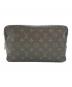 LOUIS VUITTON (ルイ ヴィトン) LOUIS VUITTON モノグラム トゥルーストワレット28 オールド コスメポーチ：20000円