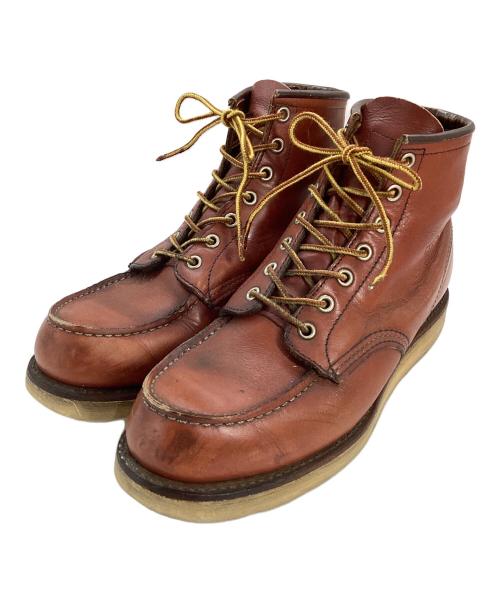 RED WING（レッドウィング）RED WING (レッドウィング) 6-inch Classic Moc 6インチ クラシック モック ブラウン サイズ:8 1/2の古着・服飾アイテム