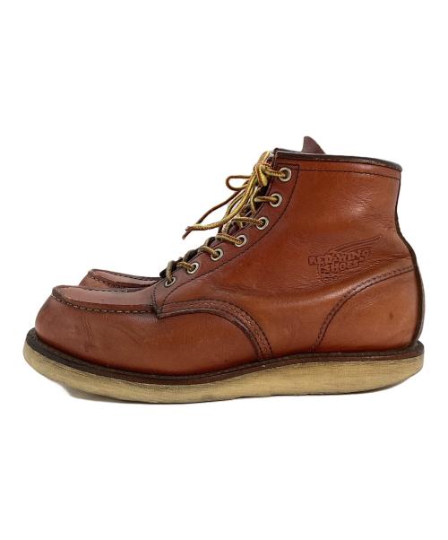 RED WING（レッドウィング）RED WING (レッドウィング) 6-inch Classic Moc 6インチ クラシック モック ブラウン サイズ:8 1/2の古着・服飾アイテム