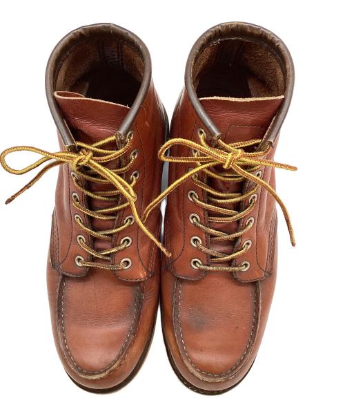 RED WING（レッドウィング）RED WING (レッドウィング) 6-inch Classic Moc 6インチ クラシック モック ブラウン サイズ:8 1/2の古着・服飾アイテム