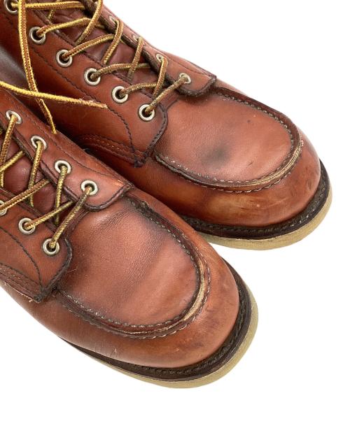 RED WING（レッドウィング）RED WING (レッドウィング) 6-inch Classic Moc 6インチ クラシック モック ブラウン サイズ:8 1/2の古着・服飾アイテム