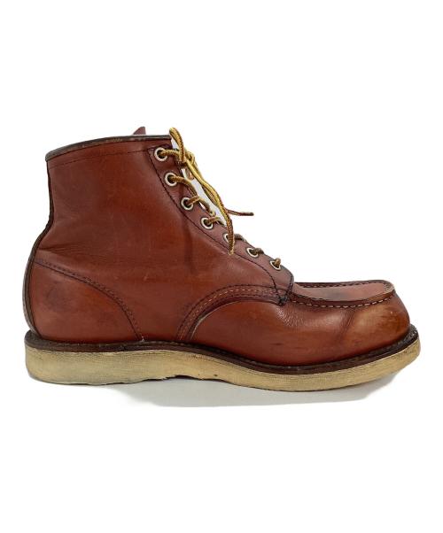 RED WING（レッドウィング）RED WING (レッドウィング) 6-inch Classic Moc 6インチ クラシック モック ブラウン サイズ:8 1/2の古着・服飾アイテム