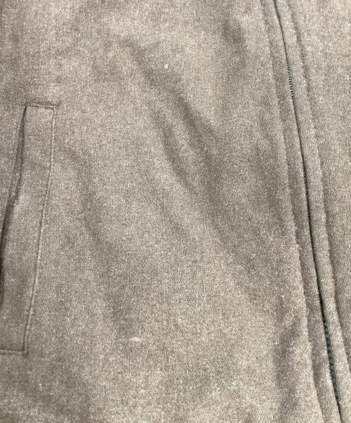 CRIPPLE CREEK（クリップルクリーク）CRIPPLE CREEK (クリップルクリーク) スウェードブルゾン ブラウン サイズ:Lの古着・服飾アイテム