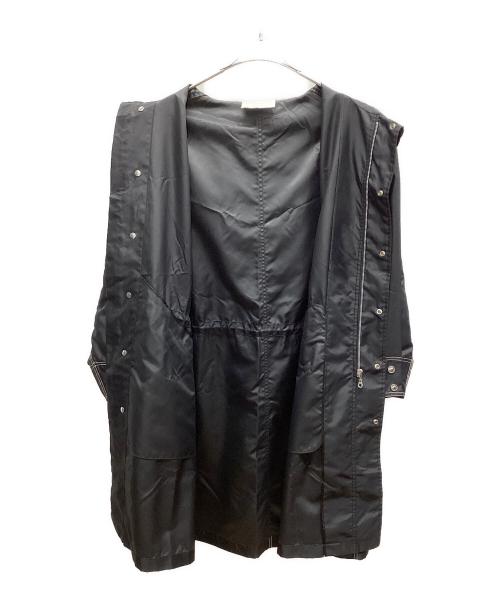 CHANEL BOUTIQUE（シャネル ブティック）CHANEL BOUTIQUE (シャネル ブティック) CHANEL BOUTIQUE　ココボタンナイロンコート ブラック サイズ:36の古着・服飾アイテム