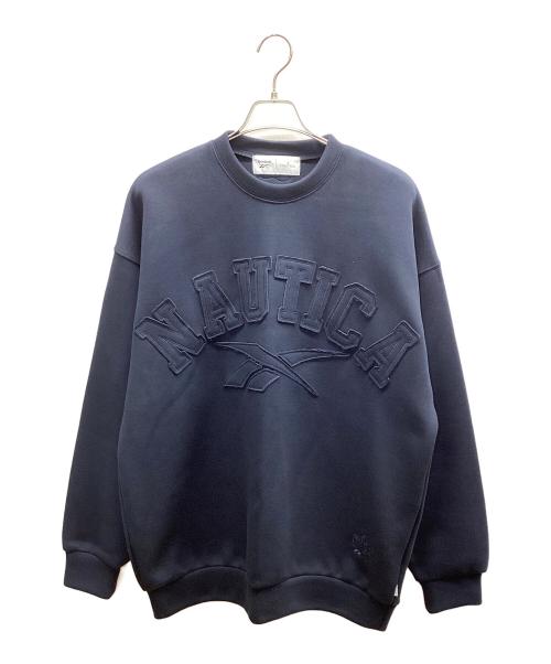 NAUTICA（ノーティカ）NAUTICA (ノーティカ) REEBOK (リーボック) N/Rダンボールクルー ネイビー サイズ:L 未使用品の古着・服飾アイテム