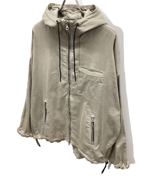 DIESEL（ディーゼル）DIESEL (ディーゼル) D-HENNES JOGG ジャケット ベージュ サイズ:Lの古着・服飾アイテム