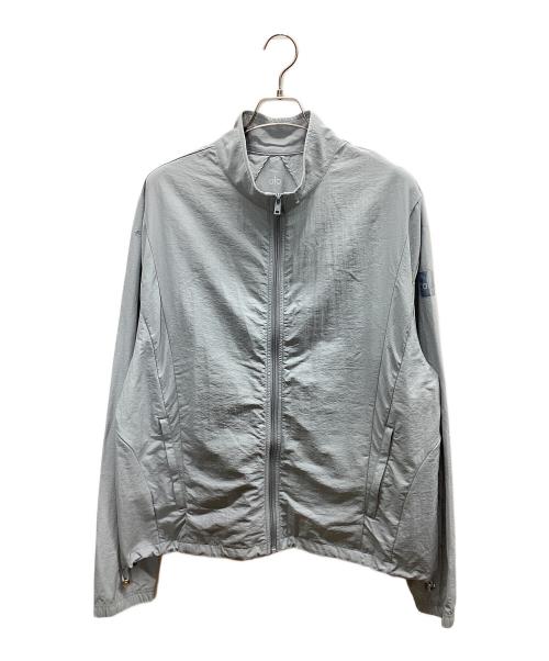 alo yoga（アローヨガ）alo yoga (アローヨガ) Takeaway Track Full Zip Jacket  テイクアウェイ トラック フルジップ ジャケット ライトグレー サイズ:Mの古着・服飾アイテム