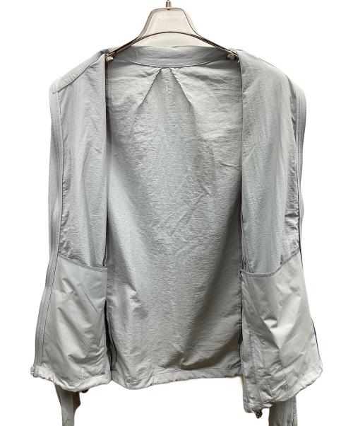 alo yoga（アローヨガ）alo yoga (アローヨガ) Takeaway Track Full Zip Jacket  テイクアウェイ トラック フルジップ ジャケット ライトグレー サイズ:Mの古着・服飾アイテム