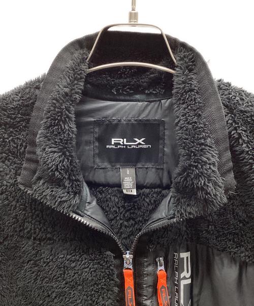 RLX RALPH LAUREN（アールエルエックスラルフローレン）RLX RALPH LAUREN (アールエルエックスラルフローレン) フリースジャケット ブラック サイズ:Lの古着・服飾アイテム