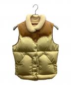 RockyMountainFeatherBed×JACSONロッキーマウンテンフェザーベッド×ジャクソン）の古着「Christy Vest クリスティベスト」｜ブラウン