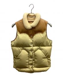 RockyMountainFeatherBed×JACSON（ロッキーマウンテンフェザーベッド×ジャクソン）の古着「Christy Vest クリスティベスト」｜ブラウン