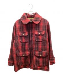WOOLRICH（ウールリッチ）の古着「ハンティングジャケット」｜レッド×ブラック