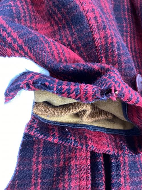 WOOLRICH（ウールリッチ）WOOLRICH (ウールリッチ) ハンティングジャケット レッド×ブラック サイズ:不明の古着・服飾アイテム