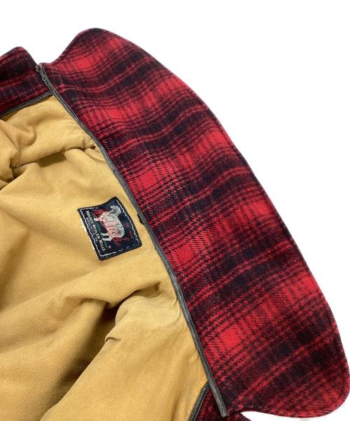 WOOLRICH（ウールリッチ）WOOLRICH (ウールリッチ) ハンティングジャケット レッド×ブラック サイズ:不明の古着・服飾アイテム