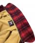 中古・古着 WOOLRICH (ウールリッチ) ハンティングジャケット レッド×ブラック サイズ:不明：11000円