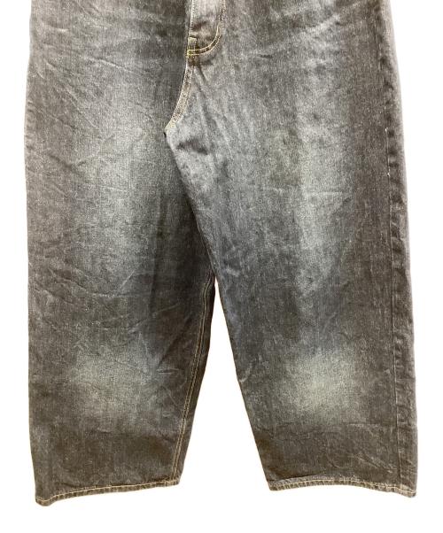 JADED RONDON（ジェイデッド ロンドン）JADED RONDON (ジェイデッド ロンドン) INDIGO RAINBOW SCRIPT XL COLOSSUS JEAN インディゴ レインボー スクリプト XL コロッサス ジーンズ インディゴ サイズ:30の古着・服飾アイテム