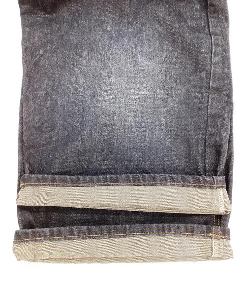 JADED RONDON（ジェイデッド ロンドン）JADED RONDON (ジェイデッド ロンドン) INDIGO RAINBOW SCRIPT XL COLOSSUS JEAN インディゴ レインボー スクリプト XL コロッサス ジーンズ インディゴ サイズ:30の古着・服飾アイテム