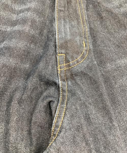 JADED RONDON（ジェイデッド ロンドン）JADED RONDON (ジェイデッド ロンドン) INDIGO RAINBOW SCRIPT XL COLOSSUS JEAN インディゴ レインボー スクリプト XL コロッサス ジーンズ インディゴ サイズ:30の古着・服飾アイテム