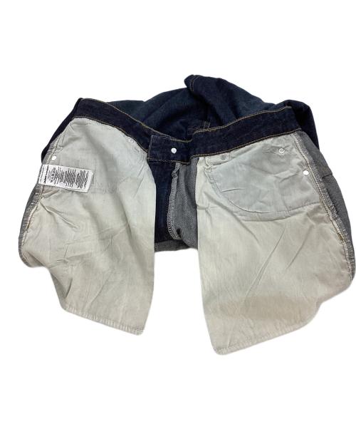 JADED RONDON（ジェイデッド ロンドン）JADED RONDON (ジェイデッド ロンドン) INDIGO RAINBOW SCRIPT XL COLOSSUS JEAN インディゴ レインボー スクリプト XL コロッサス ジーンズ インディゴ サイズ:30の古着・服飾アイテム
