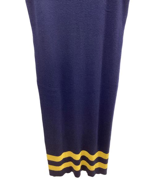 POLO RALPH LAUREN（ポロ・ラルフローレン）POLO RALPH LAUREN (ポロ・ラルフローレン) ニットワンピース ネイビー サイズ:Lの古着・服飾アイテム