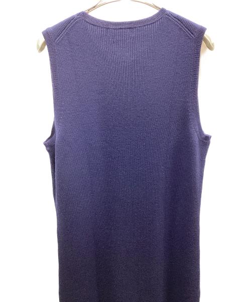 POLO RALPH LAUREN（ポロ・ラルフローレン）POLO RALPH LAUREN (ポロ・ラルフローレン) ニットワンピース ネイビー サイズ:Lの古着・服飾アイテム