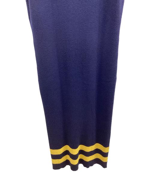 POLO RALPH LAUREN（ポロ・ラルフローレン）POLO RALPH LAUREN (ポロ・ラルフローレン) ニットワンピース ネイビー サイズ:Lの古着・服飾アイテム