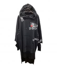 DIESEL（ディーゼル）の古着「HATE COUTURE 18AW 長袖ワンピース」｜ブラック