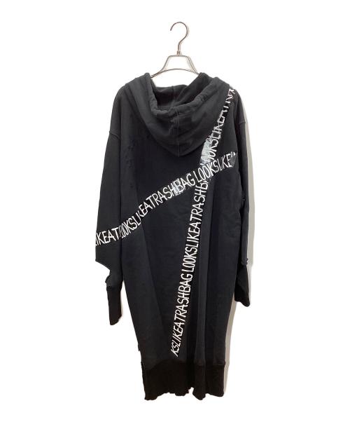 DIESEL（ディーゼル）DIESEL (ディーゼル) HATE COUTURE 18AW 長袖ワンピース ブラック サイズ:Sの古着・服飾アイテム