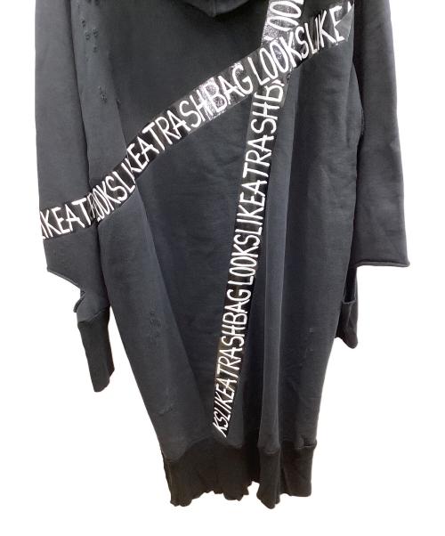 DIESEL（ディーゼル）DIESEL (ディーゼル) HATE COUTURE 18AW 長袖ワンピース ブラック サイズ:Sの古着・服飾アイテム