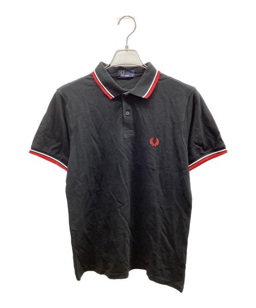 FRED PERRY（フレッドペリー）FRED PERRY (フレッドペリー) ポロシャツ ブラック サイズ:Mの古着・服飾アイテム