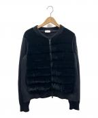 MONCLERモンクレール）の古着「MAGLIONE TRICOT CARDIGAN」｜ブラック