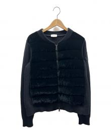 MONCLER（モンクレール）の古着「MAGLIONE TRICOT CARDIGAN」｜ブラック