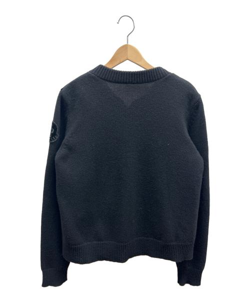 MONCLER（モンクレール）MONCLER (モンクレール) MAGLIONE TRICOT CARDIGAN ブラック サイズ:Lの古着・服飾アイテム