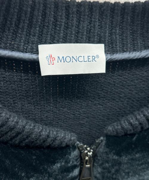 MONCLER（モンクレール）MONCLER (モンクレール) MAGLIONE TRICOT CARDIGAN ブラック サイズ:Lの古着・服飾アイテム