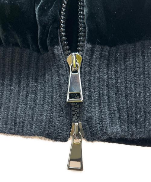 MONCLER（モンクレール）MONCLER (モンクレール) MAGLIONE TRICOT CARDIGAN ブラック サイズ:Lの古着・服飾アイテム