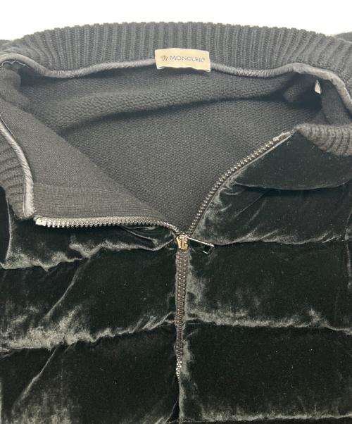 MONCLER（モンクレール）MONCLER (モンクレール) MAGLIONE TRICOT CARDIGAN ブラック サイズ:Lの古着・服飾アイテム