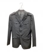 BURBERRY BLACK LABELバーバリーブラックレーベル）の古着「テーラードジャケット」｜ブラック