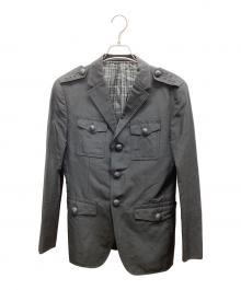 BURBERRY BLACK LABEL（バーバリーブラックレーベル）の古着「テーラードジャケット」｜ブラック