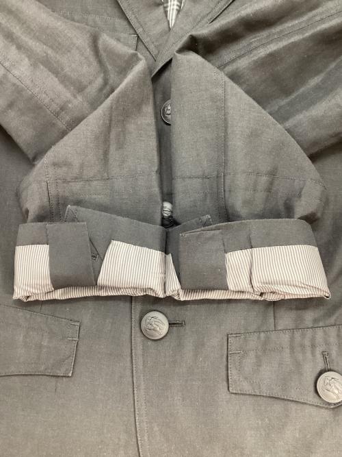 BURBERRY BLACK LABEL（バーバリーブラックレーベル）BURBERRY BLACK LABEL (バーバリーブラックレーベル) テーラードジャケット ブラック サイズ:Mの古着・服飾アイテム
