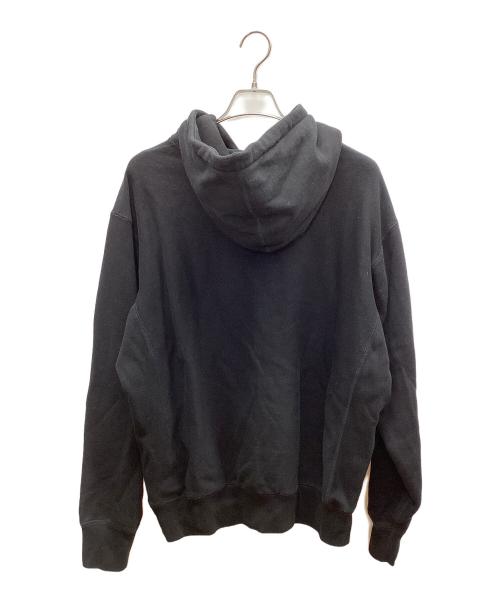 SUPREME（シュプリーム）SUPREME (シュプリーム) COMME des GARCONS JUNYA WATANABE MAN (コムデギャルソンジュンヤワタナベマン) HOODED SWEATSHIRT フーデッド スウェットシャツ ブラック サイズ:Mの古着・服飾アイテム