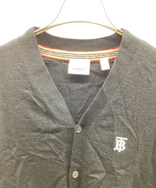 BURBERRY LONDON ENGLAND（バーバリー ロンドン イングランド）BURBERRY LONDON ENGLAND (バーバリー ロンドン イングランド) カーディガン ブラック サイズ:Mの古着・服飾アイテム